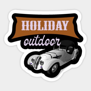 Holiday outdoor t shirts 2023 Sticker